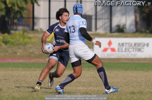 2011-10-16 Rugby Grande Milano-Pro Recco 095